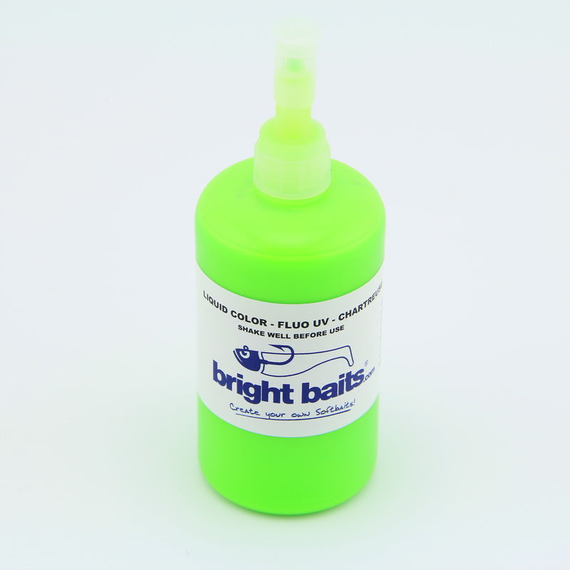 Liquid Plastic Color - Fluo UV - Chartreuse Green