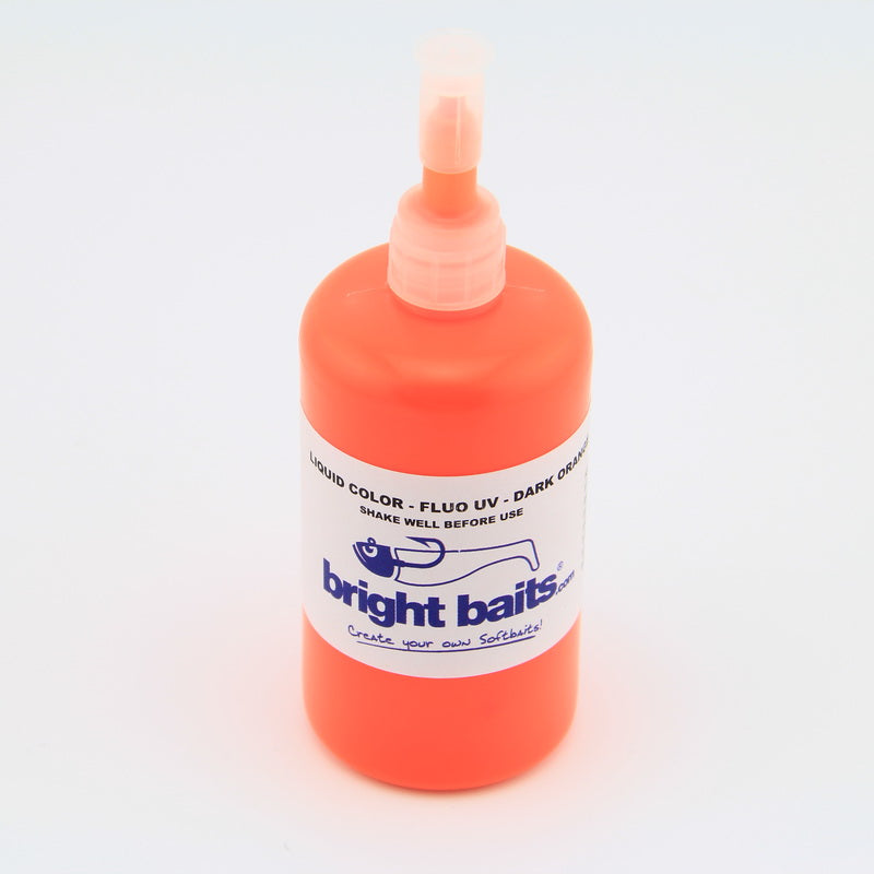 Liquid Plastic Color - Fluo UV - Dark Orange