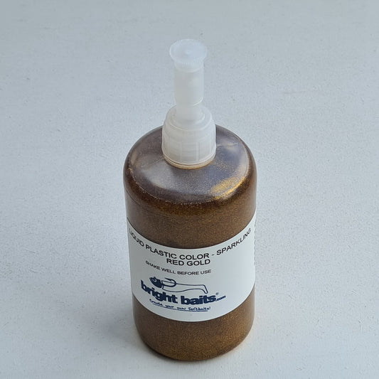 Liquid Plastic Color - Sparkling - Red Gold