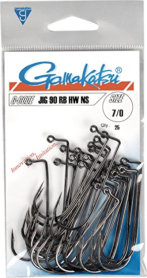 Gamakatsu 90° Jig Hook RB HW NS