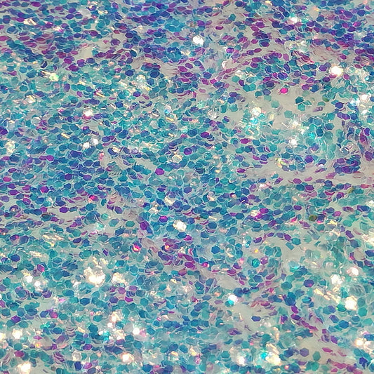 Glitter Flakes - Iridescent Ice Blue