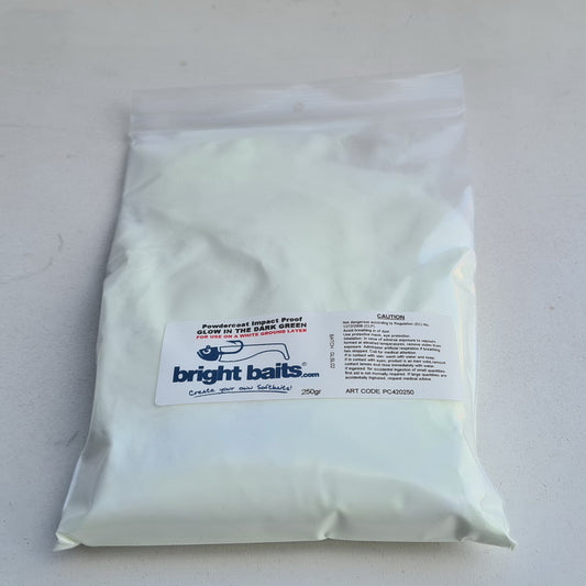 Powdercoating Impact Proof - Glow in the dark green