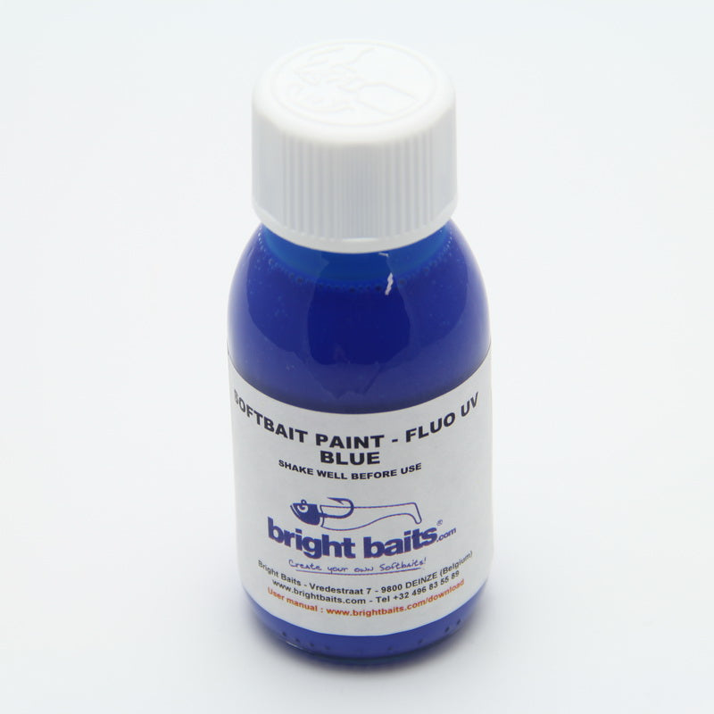 Softbait Paint - Fluo UV - Blue