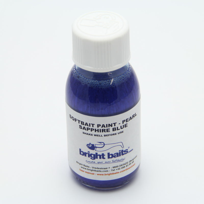 Softbait Paint - Pearl - Sapphire Blue