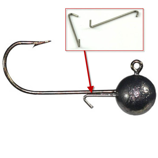 Jighead Wire Keepers Stainless Steel 100pcs