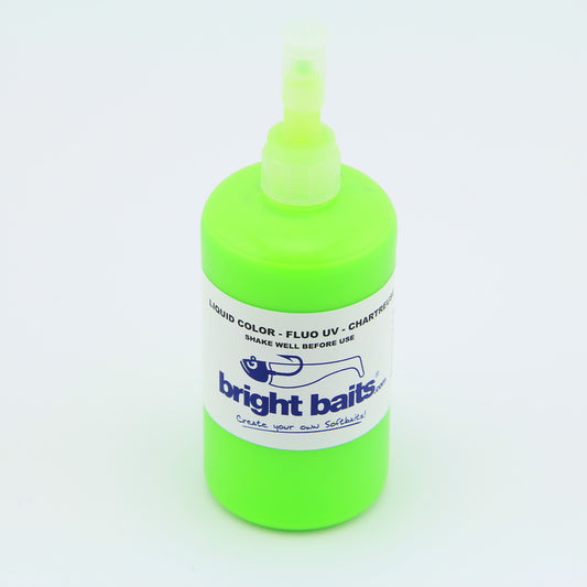 Liquid Plastic Color - Fluo UV - Chartreuse Green