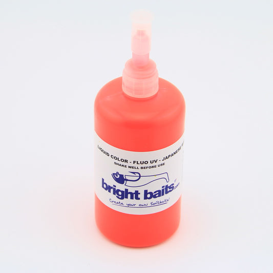 Liquid Plastic Color - Fluo UV - Japanese Red