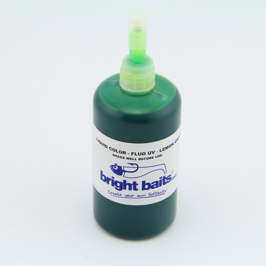 Liquid Plastic Color - Fluo UV - Lemon Green Transparent