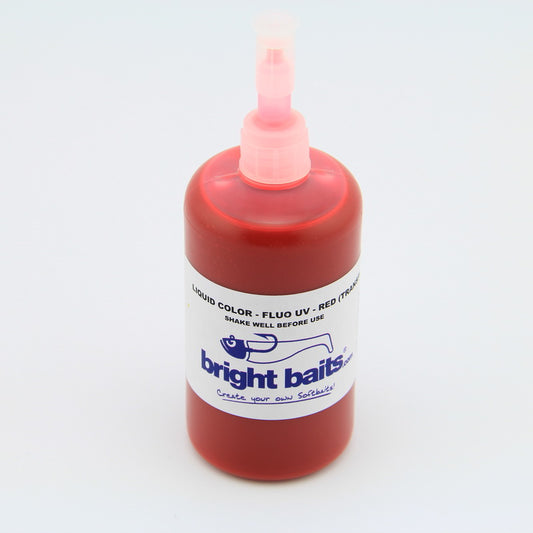 Liquid Plastic Color - Fluo UV - Red Transparent