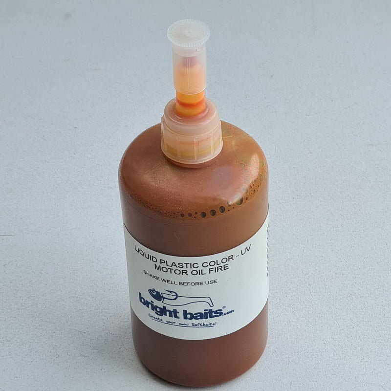 Liquid Plastic Color - UV - Motor Oil Fire