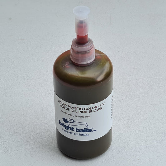 Liquid Plastic Color - UV - Motor Oil Pink Brown
