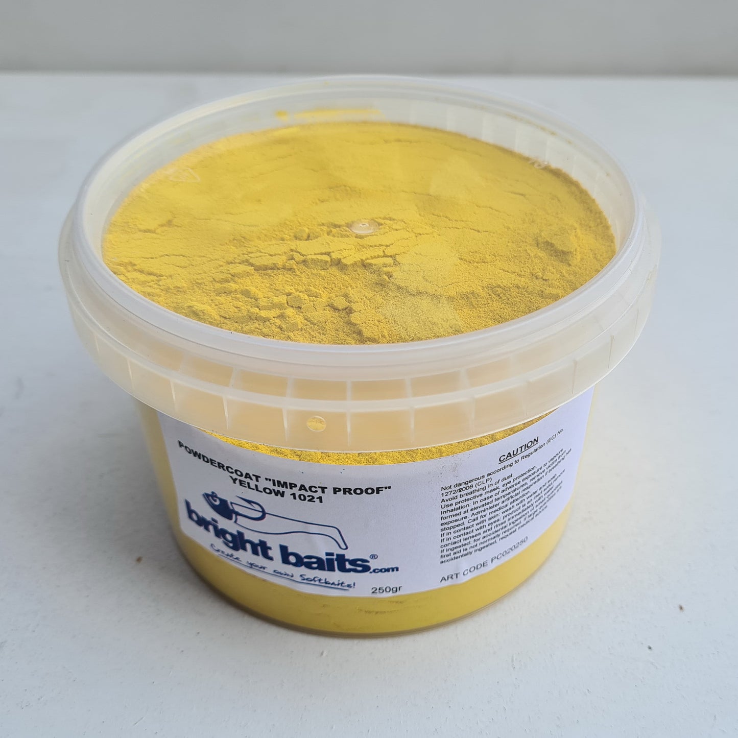 Powdercoating Impact Proof Yellow RAL1021