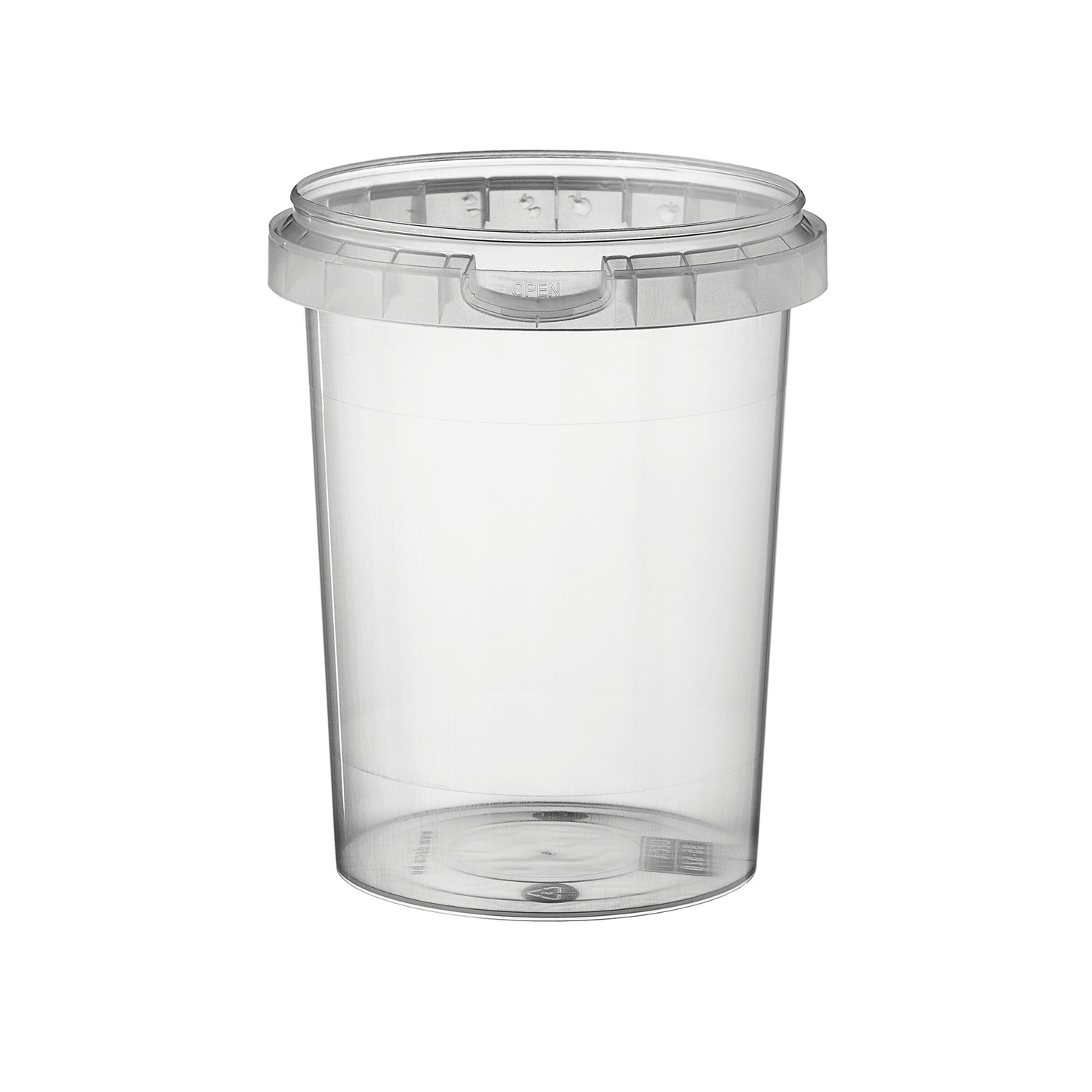 Jar Round PP Transparent