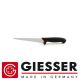 Giesser filleting knife PRO softgrip 18cm hard black